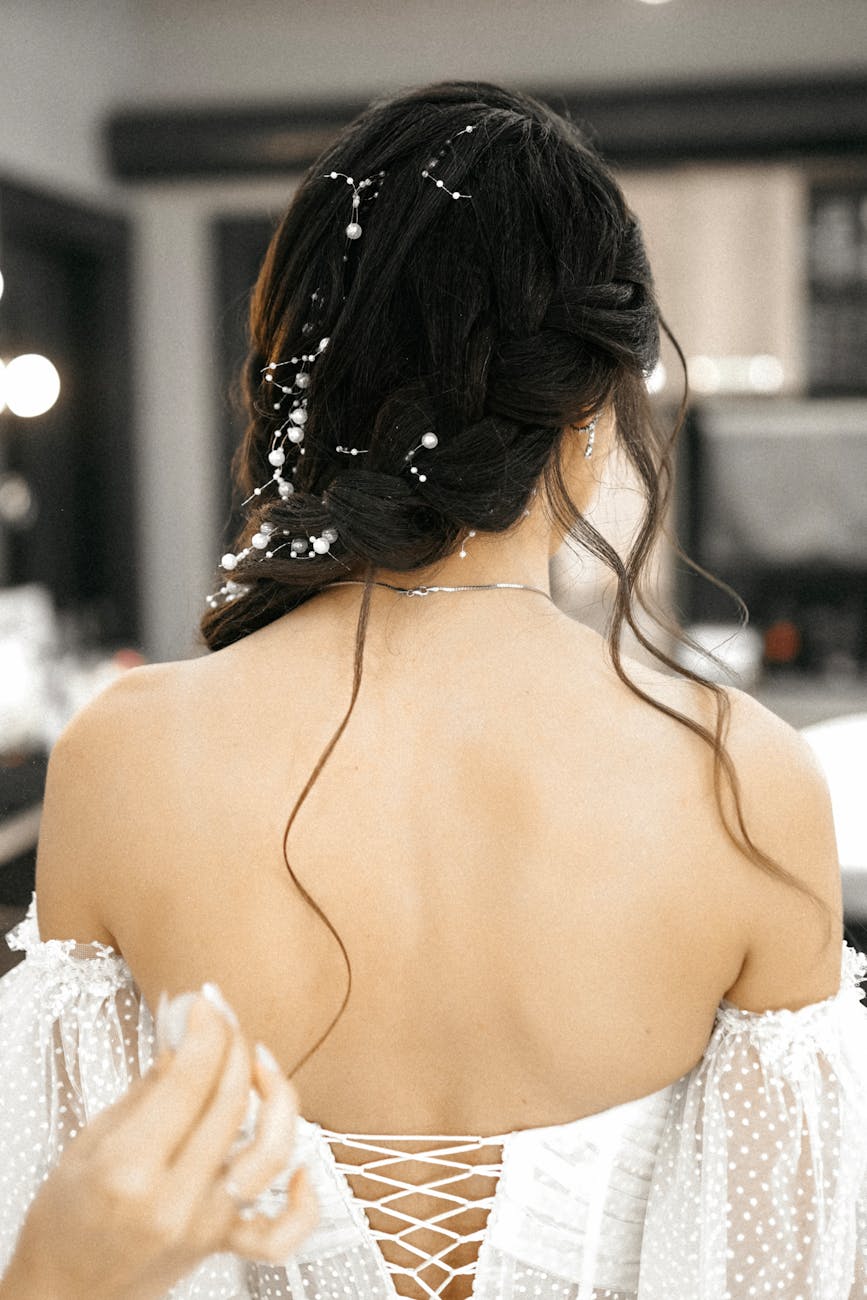 Brautstrauß für die Haare